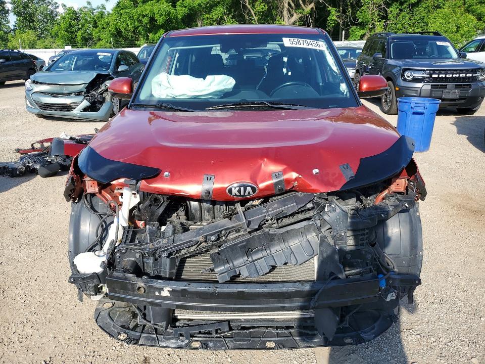 2020 Kia Soul VIN KNDJ33AU0L7111030 COPART salvage auction — FRONT END, On - Permit Salvage, sold $1,450 on 2026-07-02 (photo 5)