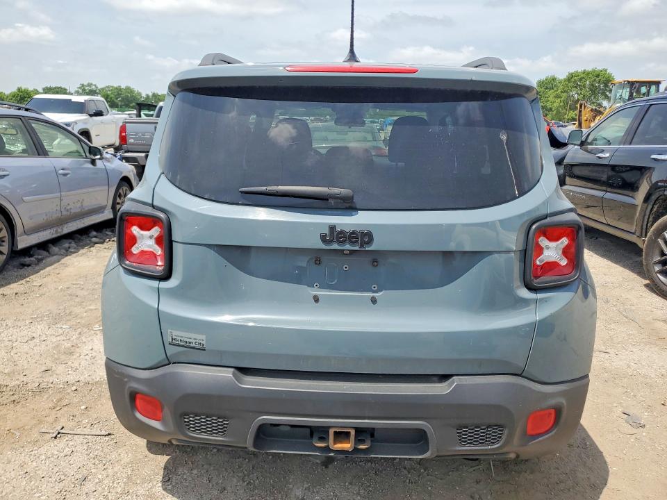 2017 Jeep Renegade VIN ZACCJABB5HPG26552 COPART salvage auction — FRONT END, In - Cert Of Title-Salvage Title, sold $575 on 2026-08-03 (photo 6)