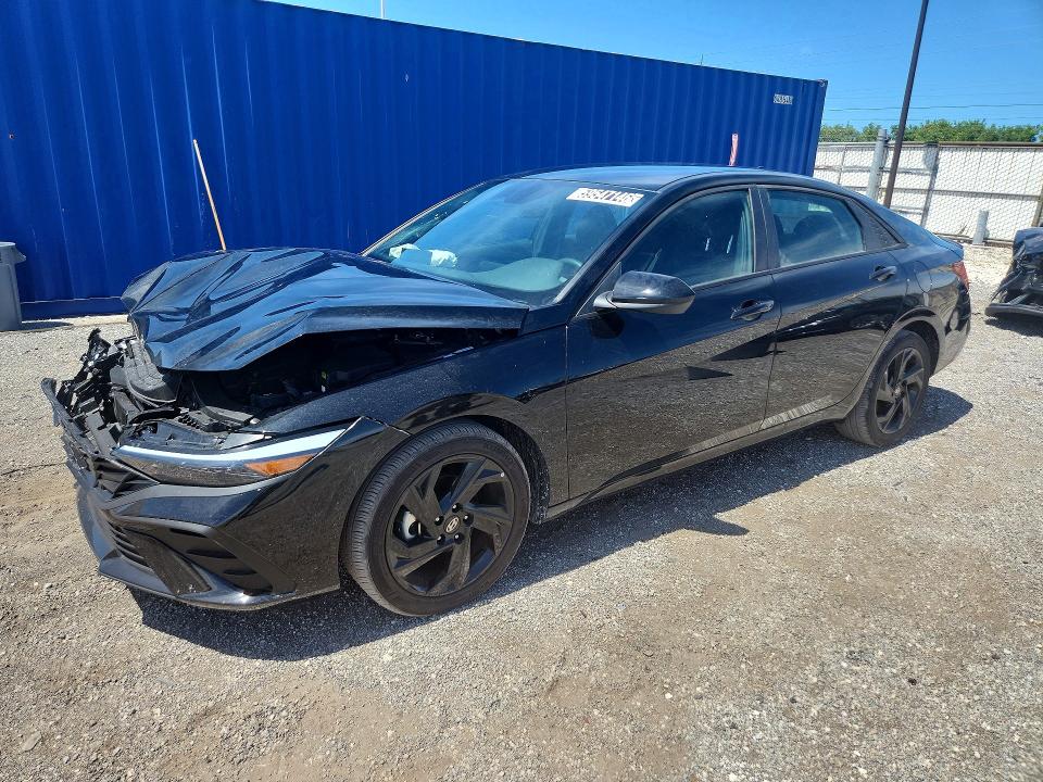 2026 Hyundai Elantra VIN KMHLM4DG4TU176106 COPART salvage auction — FRONT END, FL - CERTIFICATE OF TITLE, sold $6,300 on 2026-07-08 (photo 1)