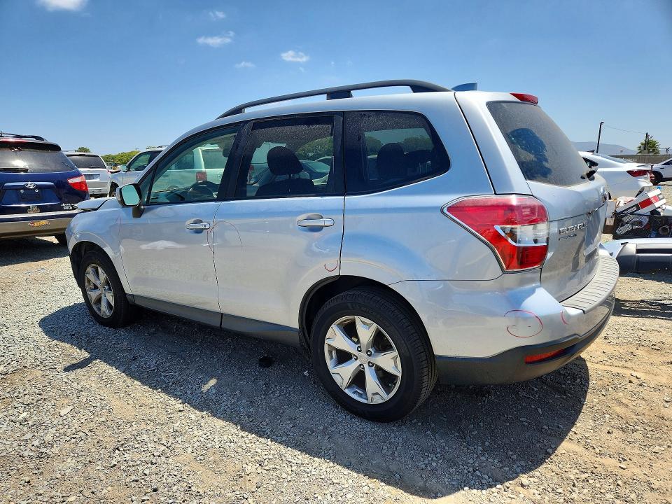 2016 Subaru Forester VIN JF2SJAFC7GH545560 COPART salvage auction — FRONT END, Ca - Salvage Certificate, sold $2,000 on 2026-07-28 (photo 2)
