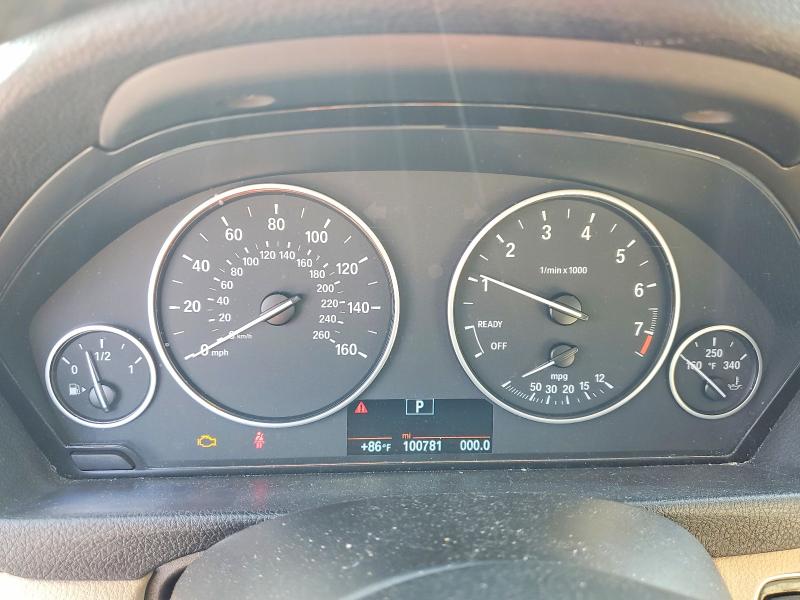 2014 BMW VIN WBA3C3G54ENS67558 COPART salvage auction — FRONT END, Tx - Salvage Vehicle Title, sold $700 on 2026-07-28 (photo 9)