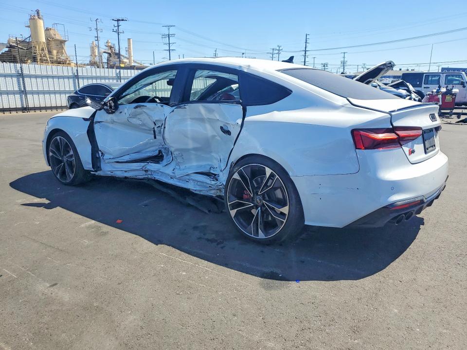 2025 Audi Rs5 VIN WAUC4DF5XSA001212 COPART salvage auction — SIDE, Ca - Salvage Certificate, sold $10,200 on 2026-07-29 (photo 2)