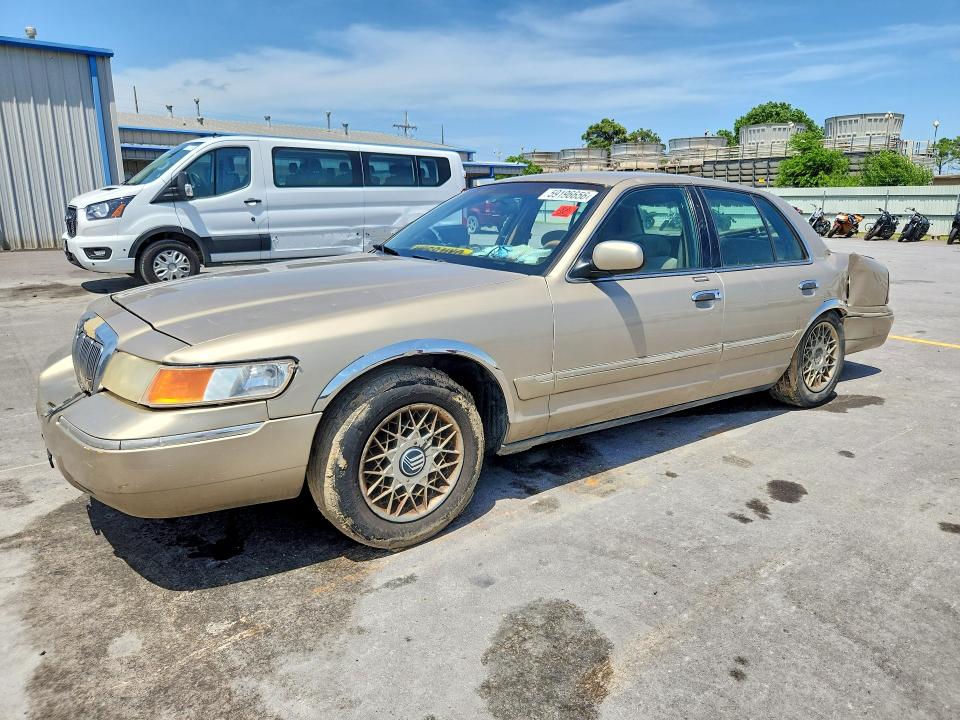 2000 Mercury Grand marquis VIN 2MEFM74W5YX616939 COPART salvage auction — SIDE, Ok - Cert Of Title-Salvage, sold $150 on 2026-08-26 (photo 1)