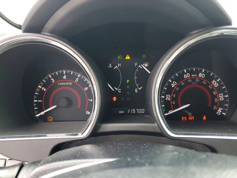 2008 Toyota Highlander VIN JTEDS43A382059627 COPART salvage auction — FRONT END, Ca - Salvage Certificate, sold $1,550 on 2026-07-30 (photo 9)