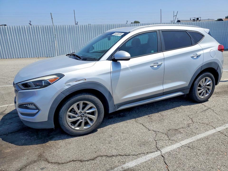2018 Hyundai Tucson VIN KM8J33A47JU791941 COPART salvage auction — VANDALISM, Ca - Salvage Certificate, sold $3,650 on 2026-07-07 (photo 1)
