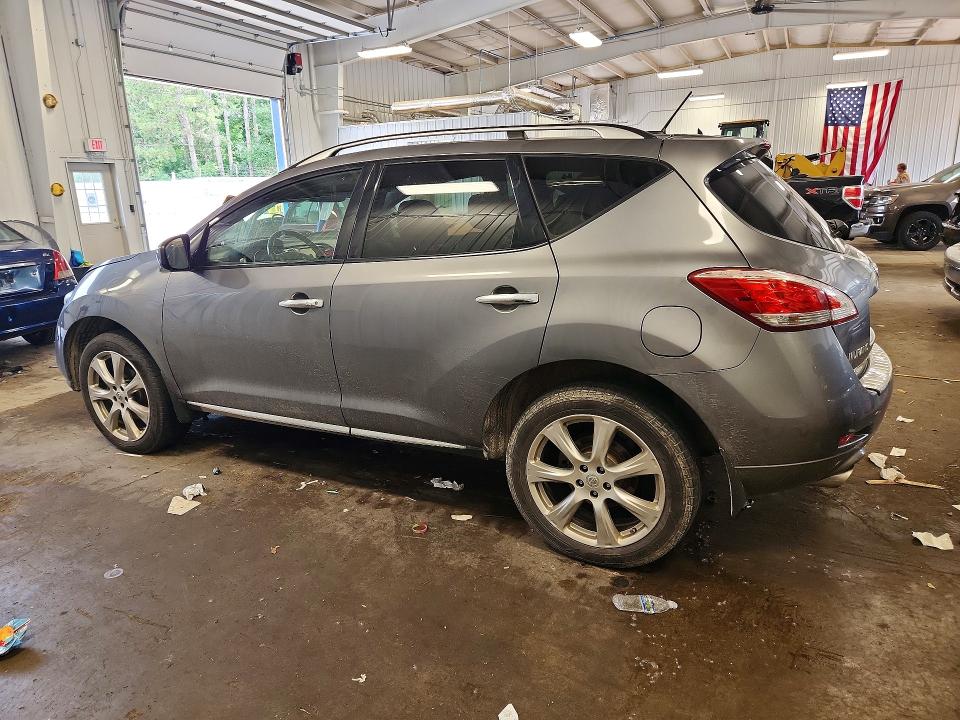 2014 Nissan Murano VIN JN8AZ1MW7EW504889 COPART salvage auction — MINOR DENT/SCRATCHES, Nd - Salvage Previously Branded, sold $625 on 2026-07-02 (photo 2)