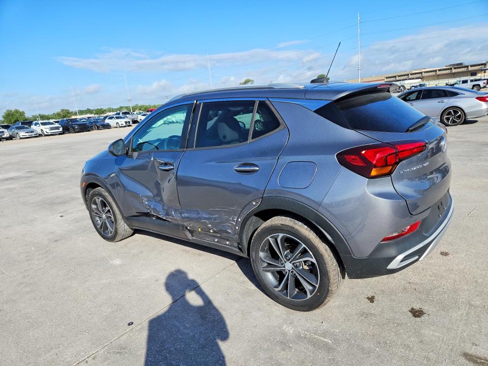 2021 Buick Encore VIN KL4MMDSL0MB066976 COPART salvage auction — SIDE, La - Cert Of Title-Salvage, sold $4,450 on 2026-07-15 (photo 2)