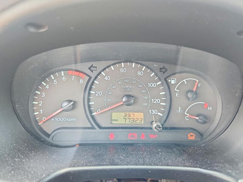 2005 Hyundai Accent VIN KMHCG45C35U622607 COPART salvage auction — FRONT END, Va - Certificate Of Title, sold $400 on 2026-07-06 (photo 9)