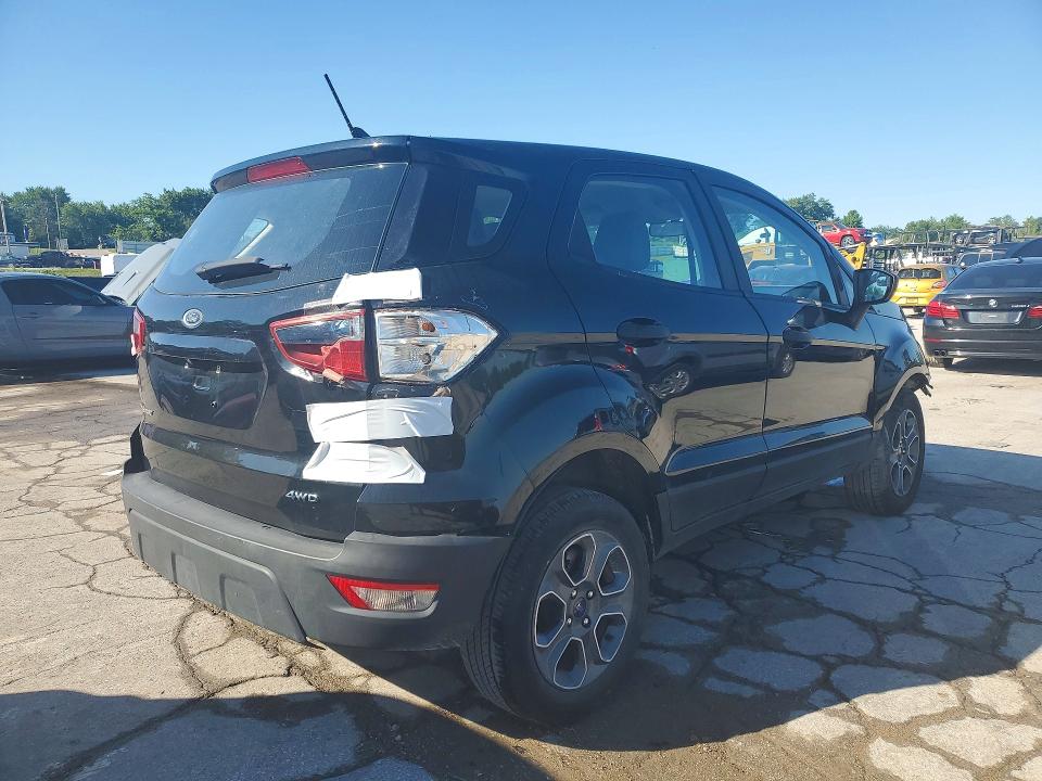 2020 Ford Ecosport VIN MAJ6S3FL6LC322609 COPART salvage auction — ALL OVER, Mo - Cert Of Title-Repossessed (P), sold $1,500 on 2026-07-02 (photo 3)