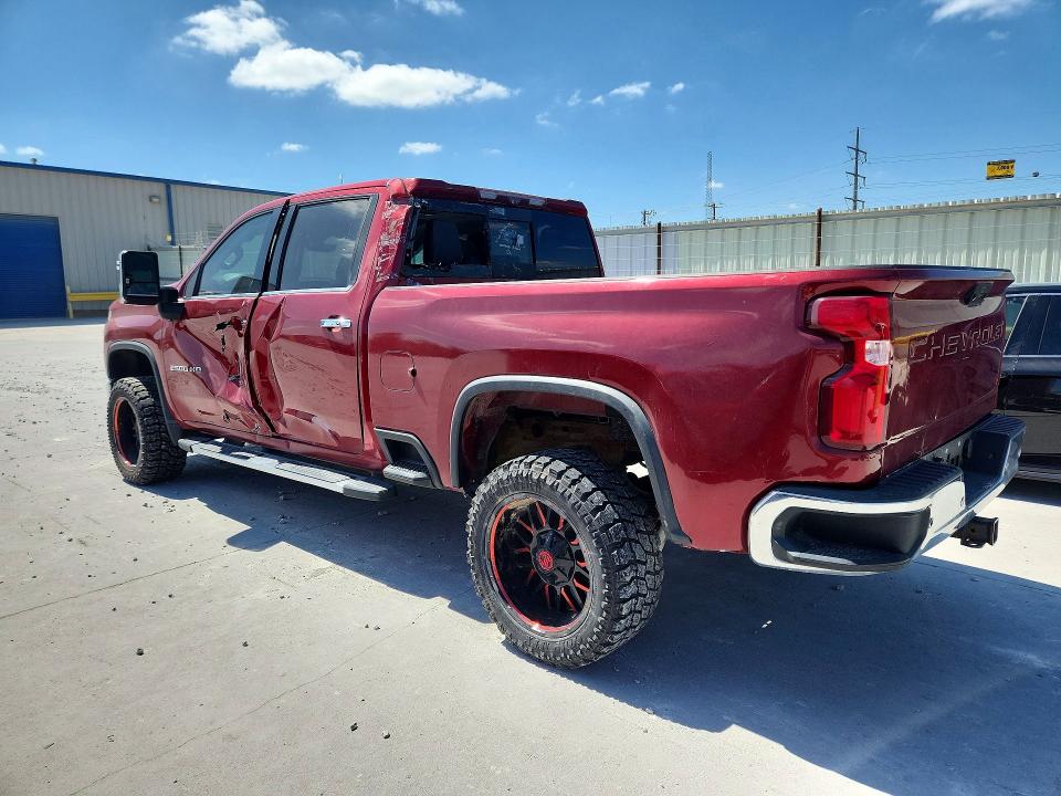 2020 Chevrolet Silverado 2500 VIN 1GC4YPEY6LF113583 COPART salvage auction — SIDE, Tx - Certificate Of Title, sold $28,500 on 2026-07-28 (photo 2)