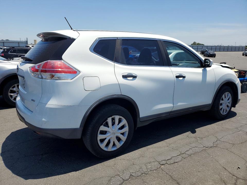 2016 Nissan Rogue sport VIN KNMAT2MVXGP630641 COPART salvage auction — FRONT END, Ca - Salvage Certificate, sold $825 on 2026-07-02 (photo 3)
