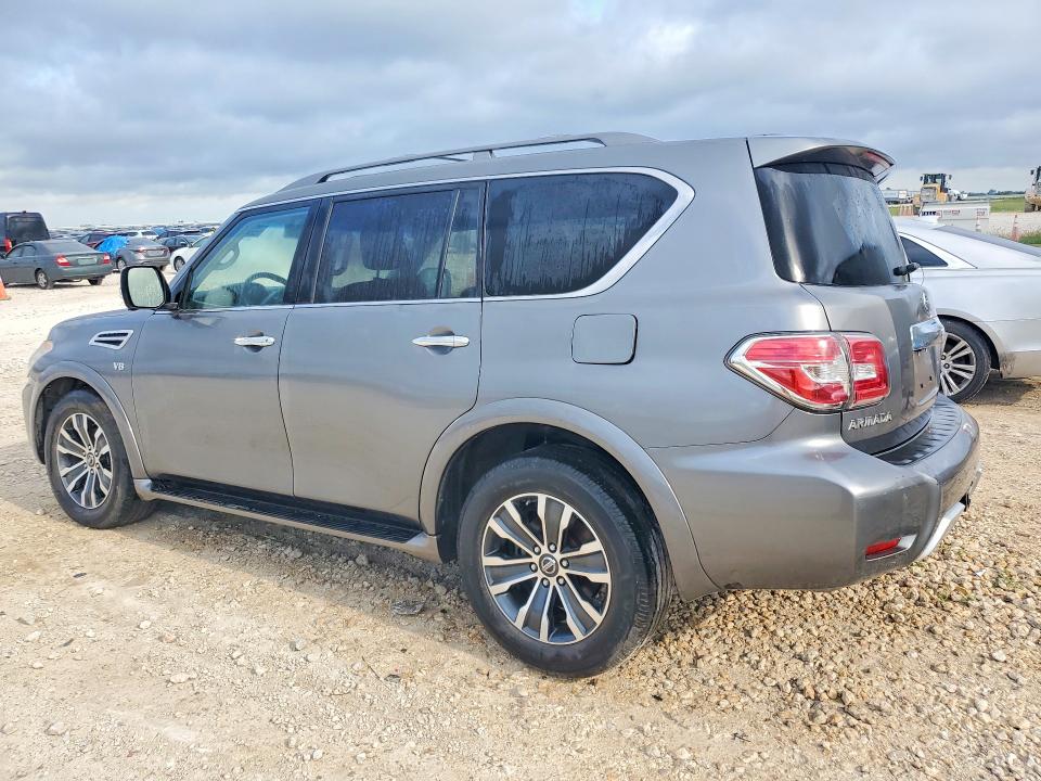 2017 Nissan Armada VIN JN8AY2ND5H9004450 COPART salvage auction — FRONT END, Tx - Certificate Of Title, sold $1,150 on 2026-07-07 (photo 2)
