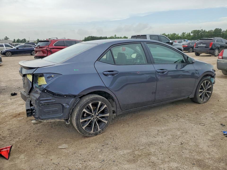 2018 Toyota Corolla VIN 5YFBURHE2JP772086 COPART salvage auction — REAR END, Tx - Salvage Vehicle Title, sold $3,050 on 2026-07-24 (photo 3)