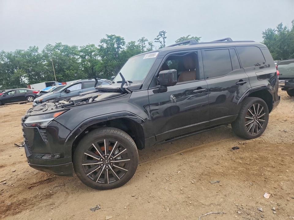 2024 Lexus VIN JTJVBCDX8R5013407 COPART salvage auction — FRONT END, Md - Cert Of Salvage > 75% Damage, sold $38,500 on 2026-07-28 (photo 1)