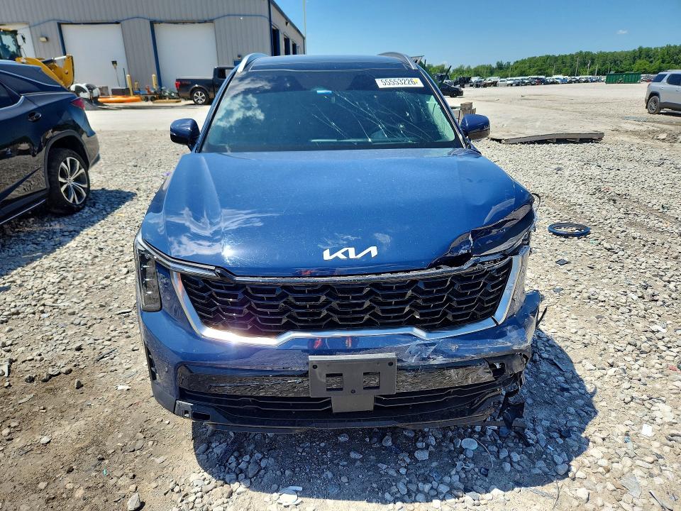 2024 Kia Sorento VIN 5XYRLDJCXRG297445 COPART salvage auction — FRONT END, Il - Salvage Certificate, sold $8,600 on 2026-08-24 (photo 5)