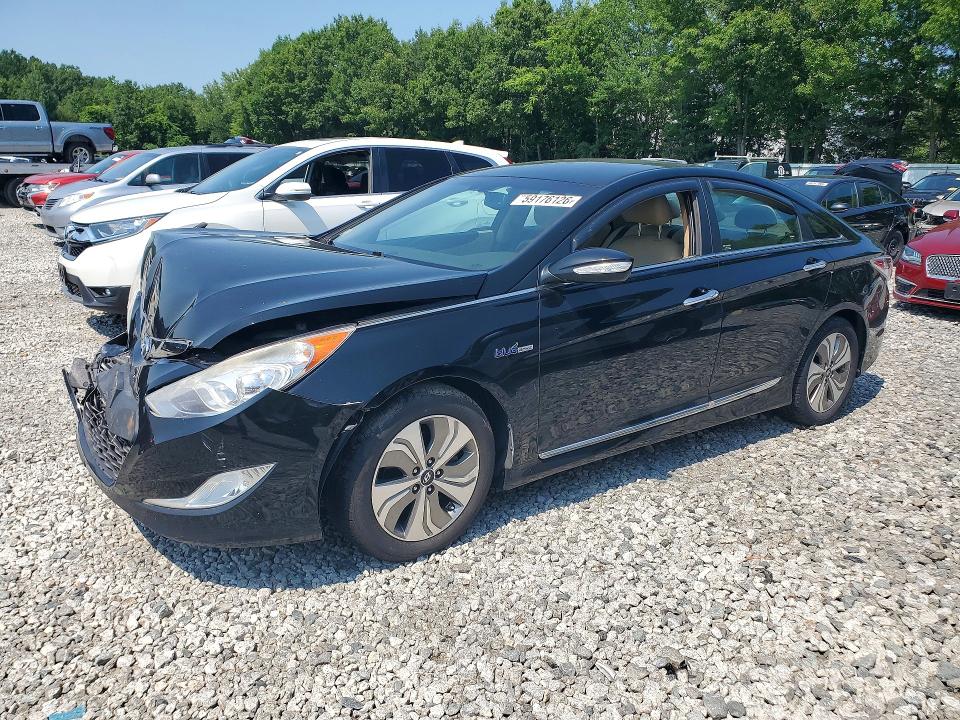 2014 Hyundai Sonata VIN KMHEC4A47EA107596 COPART salvage auction — FRONT END, Ma - Cert Of Title-Reconstrctd Coll, sold $525 on 2026-07-17 (photo 1)