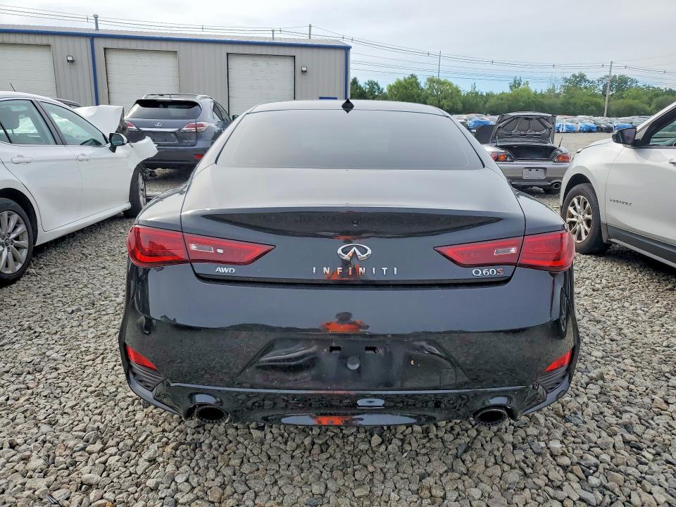 2018 Infiniti VIN JN1FV7EL7JM631333 COPART salvage auction — FRONT END, Ny - Mv-907A Salvage Certificate, sold $2,050 on 2026-07-17 (photo 6)