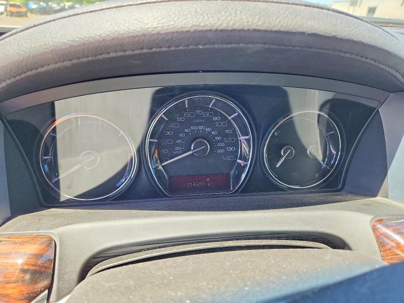 2011 Lincoln Mks VIN 1LNHL9FT8BG606684 COPART salvage auction — REAR END, CT - CERT OF TITLE-SALVAGE, sold $475 on 2026-10-02 (photo 9)