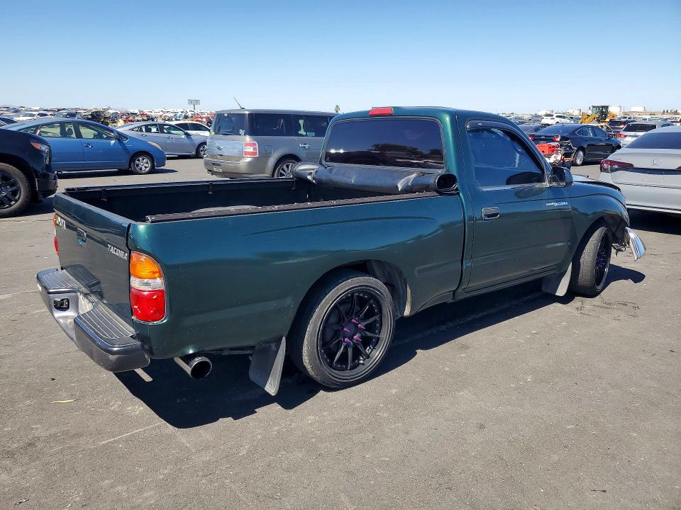2002 Toyota Tacoma VIN 5TENL42N62Z048554 COPART salvage auction — FRONT END, Ca - Salvage Certificate, sold $2,650 on 2026-07-13 (photo 3)
