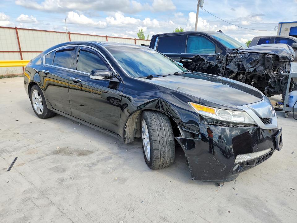 2010 Acura Tl VIN 19UUA8F53AA019851 COPART salvage auction — FRONT END, Tx - Salvage Vehicle Title, sold $325 on 2026-07-10 (photo 4)