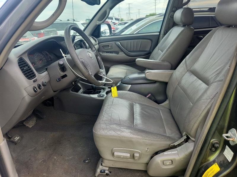 2004 Toyota Sequoia VIN 5TDBT48A24S220392 COPART salvage auction — NORMAL WEAR, Il - Cert Of Title-Corrected, sold $1,100 on 2026-07-02 (photo 7)