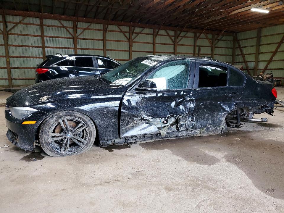 2013 BMW VIN WBA3B1C56DF461403 COPART salvage auction — REAR END, ON - PERMIT IRREPAIRABLE, sold $125 on 2026-07-23 (photo 1)
