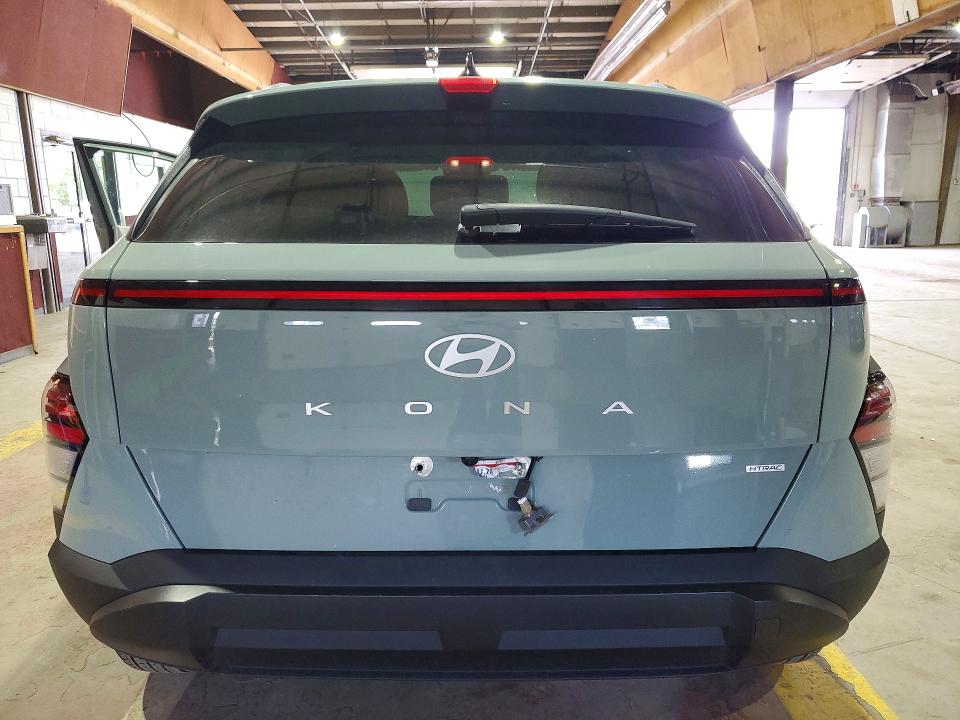 2025 Hyundai Kona VIN KM8HBCAB2SU303092 COPART salvage auction — FRONT END, AZ - CERT OF TITLE - SALVAGE, sold $6,700 on 2026-07-20 (photo 6)