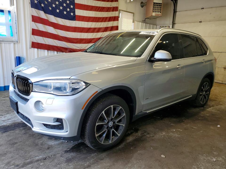 2015 BMW X5 VIN 5UXKR6C55F0J78857 COPART salvage auction — FRONT END, Md - Certificate Of Title (P), sold $6,500 on 2026-07-02 (photo 1)
