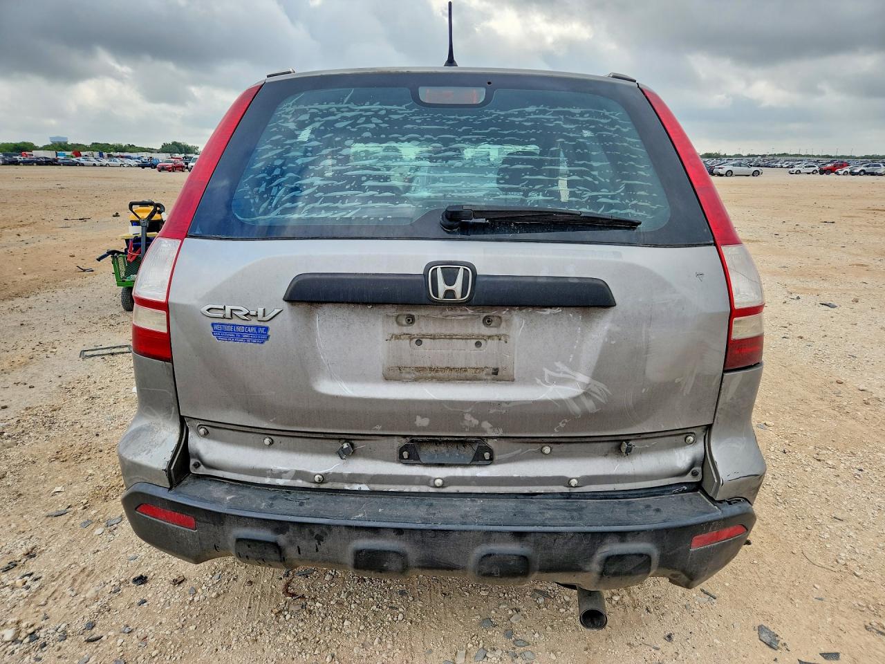 2008 Honda CR-V VIN 3CZRE38358G701921 COPART salvage auction — Front End, MT - CERTIFICATE OF TITLE, sold $950 on 2026-07-03 (photo 6)