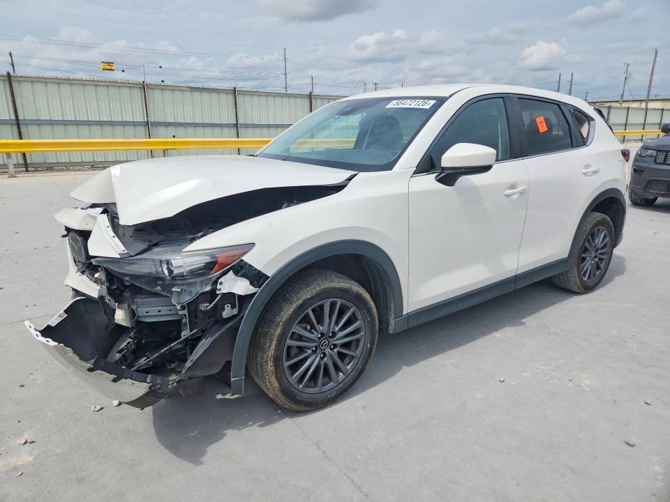 2020 Mazda Cx-5 VIN JM3KFACM8L0754223 COPART salvage auction — FRONT END, Tx - Certificate Of Title (P), sold $3,800 on 2026-07-02 (photo 1)