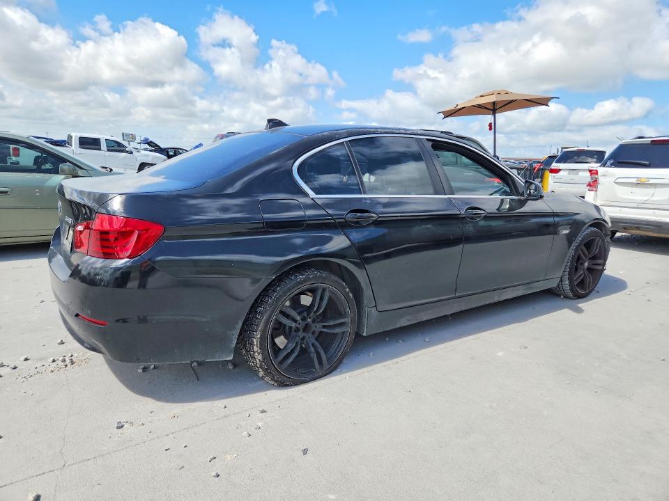 2013 BMW 5er VIN WBAXG5C55DD230563 COPART salvage auction — FRONT END, Tx - Salvage Vehicle Title, sold $1,250 on 2026-07-10 (photo 3)