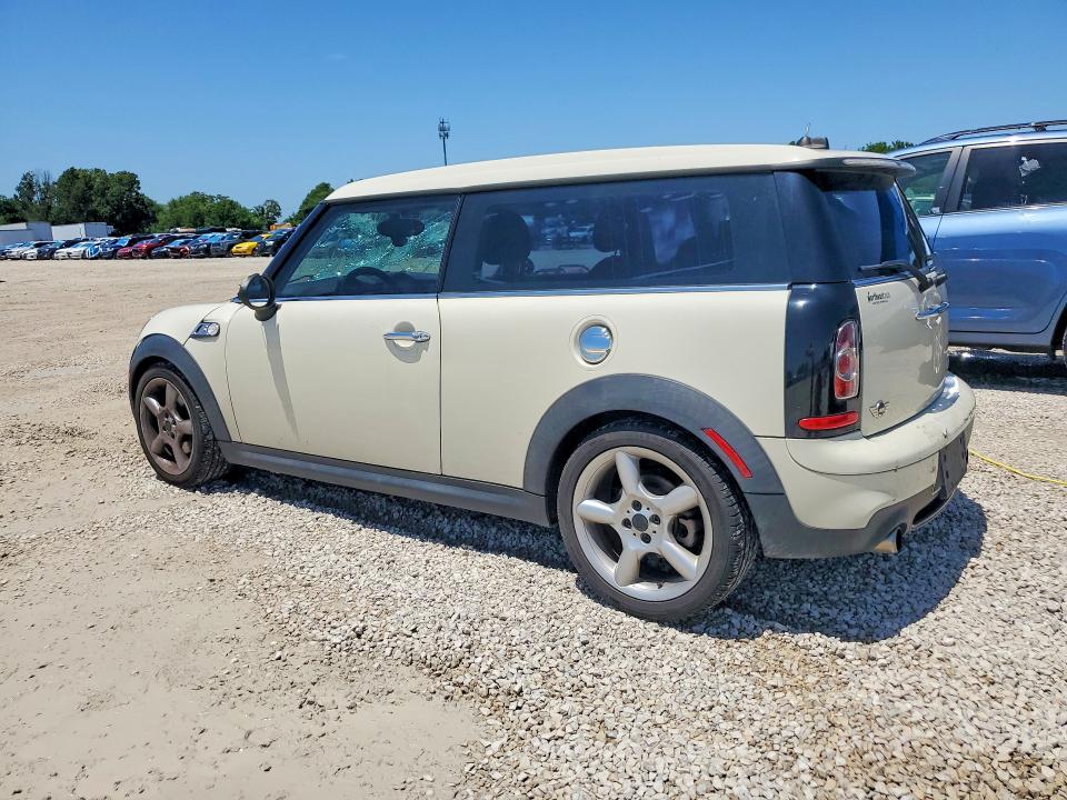 2012 Mini Cooper VIN WMWZG3C51CTY37500 COPART salvage auction — HAIL, Mo - Salvage Certificate Of Title, sold $550 on 2026-07-06 (photo 2)