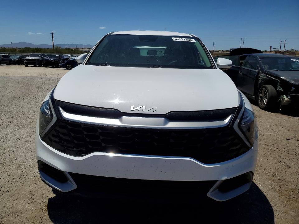 2023 Kia Sportage VIN 5XYK33AF4PG108162 COPART salvage auction — REAR END, Az - Cert Of Title - Salvage, sold $6,100 on 2026-07-06 (photo 5)