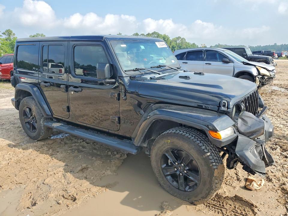 2023 Jeep Wrangler / VIN 1C4HJXEG2PW623612 COPART salvage auction — FRONT END, Tx - Salvage Vehicle Title, sold $12,200 on 2026-07-28 (photo 4)