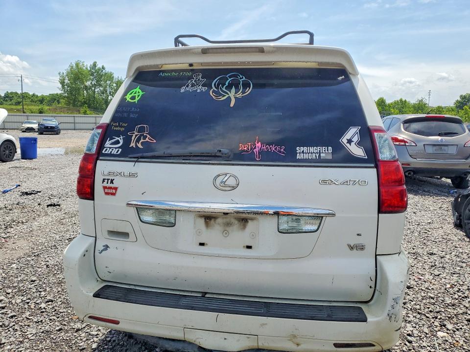 2008 Lexus Gx 470 VIN JTJBT20X180170868 COPART salvage auction — UNDERCARRIAGE, AL - CERTIFICATE OF TITLE, sold $1,900 on 2026-07-28 (photo 6)