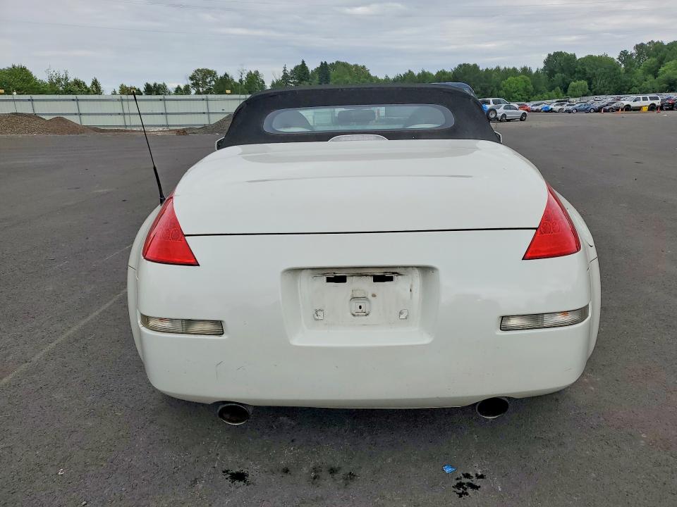 2007 Nissan 350z VIN JN1BZ36A97M653268 COPART salvage auction — MECHANICAL, Mt - Certificate Of Title, sold $1,600 on 2026-07-21 (photo 6)