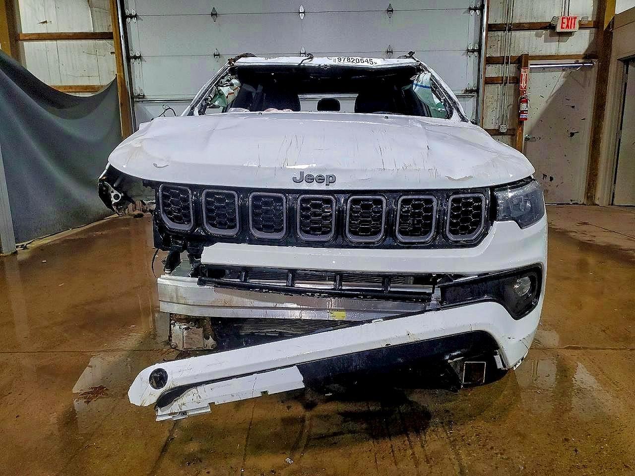 2025 Jeep Compass VIN 3C4NJDBN7ST617713 COPART salvage auction — Rollover, FL - CERT OF TITLE SLVG REBUILDABLE (P), sold $3,250 on 2026-07-30 (photo 5)