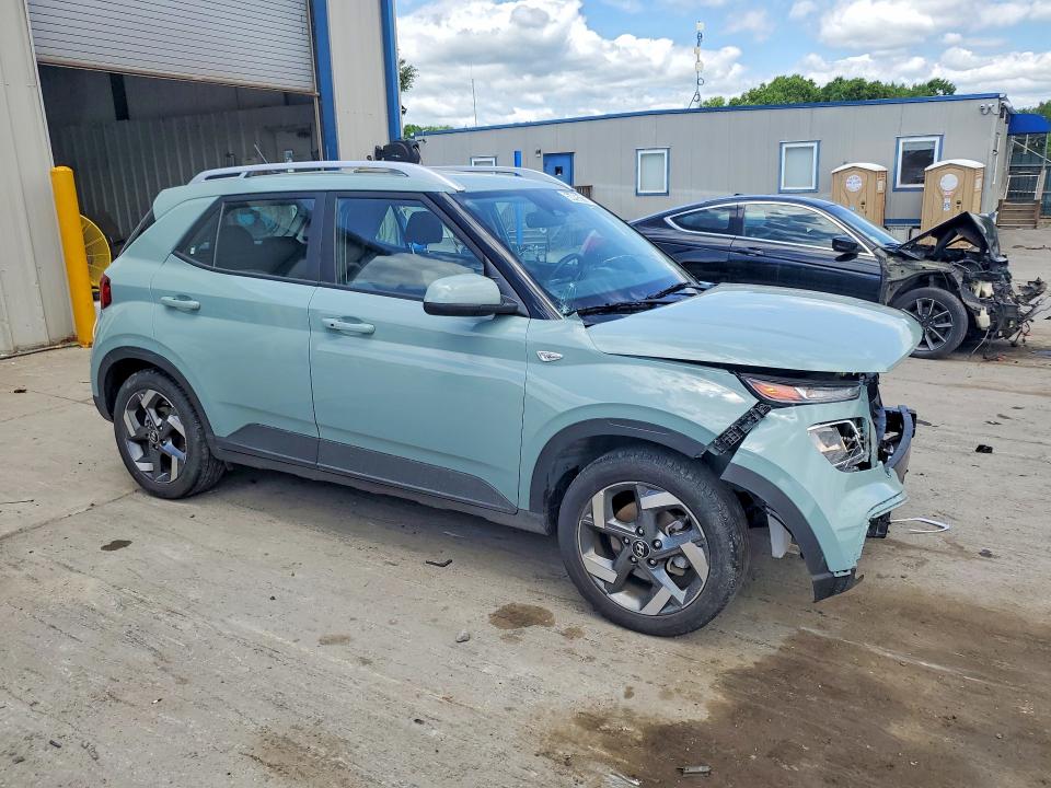 2025 Hyundai Venue VIN KMHRC8A30SU368062 COPART salvage auction — FRONT END, PA - NONREPAIRABLE VEHICLE CERT (P), sold $3,900 on 2026-07-13 (photo 4)