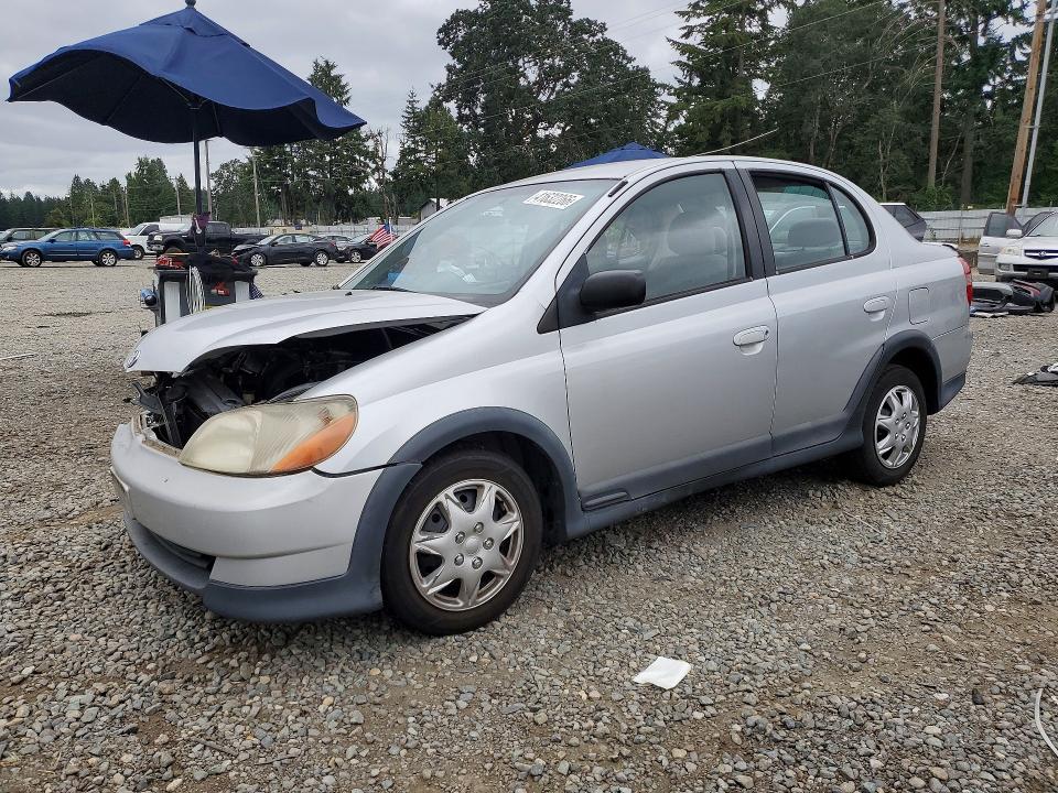 2001 Toyota Echo VIN JTDBT123310160016 COPART salvage auction — FRONT END, WA - BILL OF SALE, sold $225 on 2026-07-31 (photo 1)