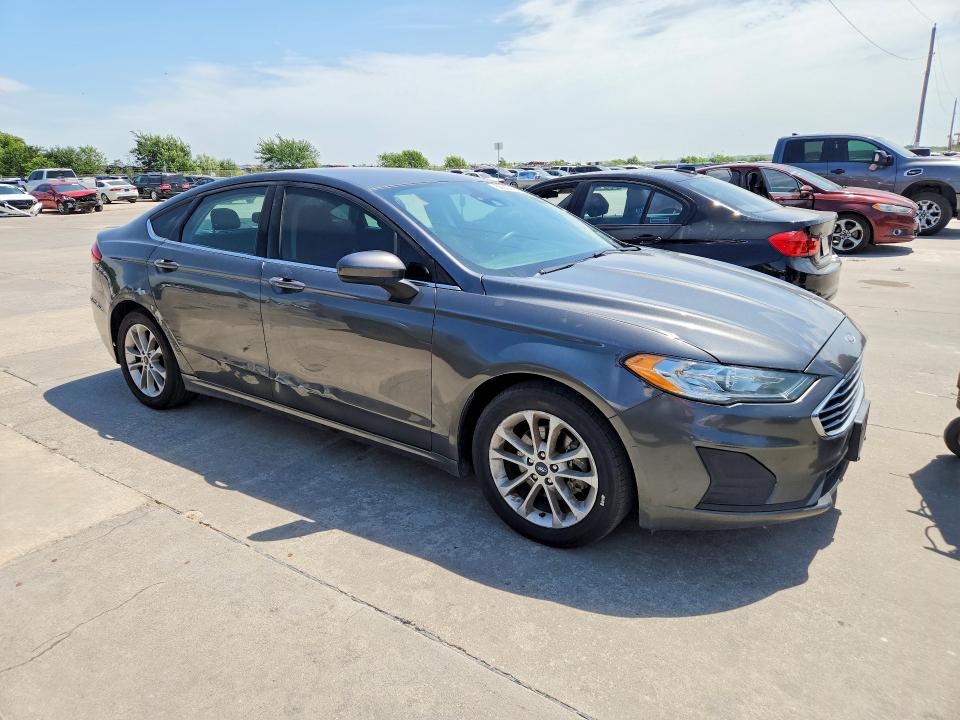 2020 Ford Fusion VIN 3FA6P0HD1LR168317 COPART salvage auction — SIDE, Tx - Certificate Of Title (P), sold $5,500 on 2026-07-09 (photo 4)