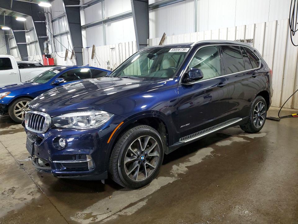 2018 BMW VIN 5UXKR0C55JL077399 COPART salvage auction — FRONT END, Mn - Cert Of Title-Salvage, sold $10,500 on 2026-07-14 (photo 1)