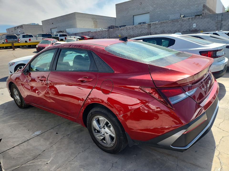 2025 Hyundai Elantra VIN KMHLL4DG0SU082807 COPART salvage auction — SIDE, Az - Certificate Of Title, sold $4,400 on 2026-07-07 (photo 2)