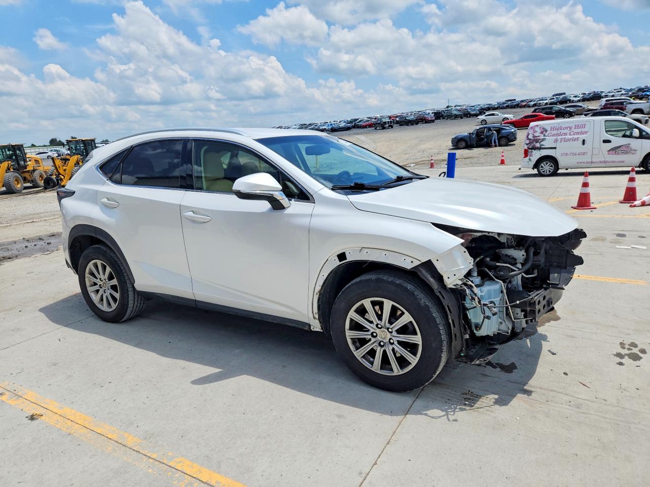 2015 Lexus NX 200t VIN JTJYARBZ6F2012647 COPART salvage auction — Front End, KY - CERT OF TITLE-SALVAGE, sold $5,500 on 2026-07-09 (photo 4)