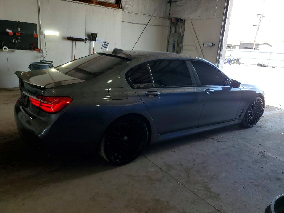2016 BMW 7er VIN WBA7F2C59GG416790 COPART salvage auction — WATER/FLOOD, Ky - Cert Of Title-Salvage Water, sold $7,600 on 2026-08-17 (photo 3)