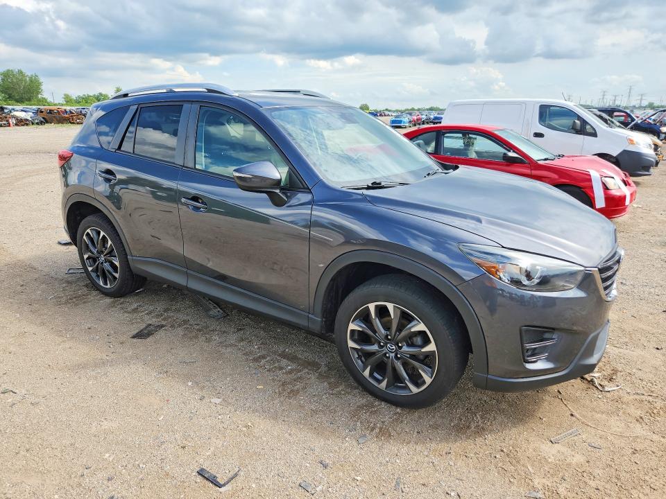 2016 Mazda Cx-5 VIN JM3KE4DYXG0809685 COPART salvage auction — FRONT END, IL - SALVAGE CERTIFICATE, sold $3,600 on 2026-07-30 (photo 4)