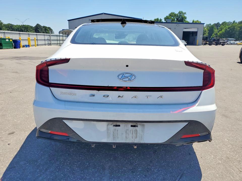 2021 Hyundai Sonata VIN 5NPEF4JA8MH078344 COPART salvage auction — FRONT END, Nc - Salvage Certificate Of Title, sold $1,750 on 2026-07-16 (photo 6)