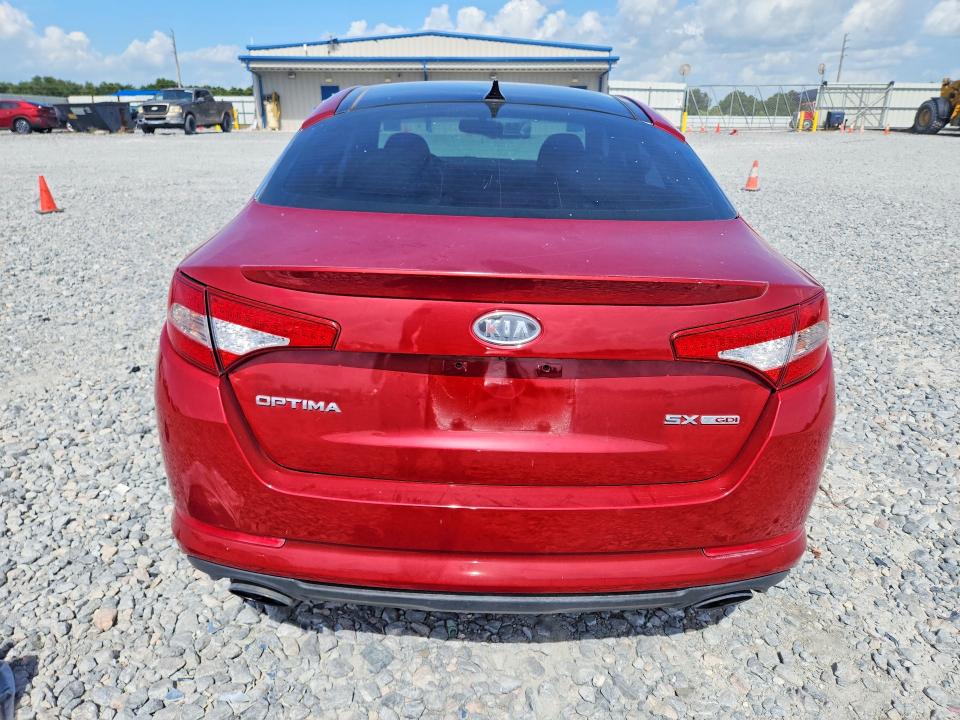 2012 Kia Optima VIN 5XXGR4A64CG082400 COPART salvage auction — MINOR DENT/SCRATCHES, Fl - Cert Of Title Slvg Rebuildable, sold $150 on 2026-07-24 (photo 6)