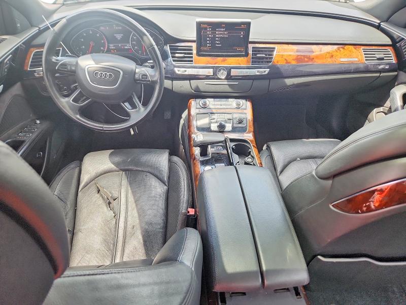 2014 Audi A8 VIN WAURGAFD0EN004589 COPART salvage auction — MINOR DENT/SCRATCHES, Ga - Certificate Of Title, sold $1,600 on 2026-07-27 (photo 8)