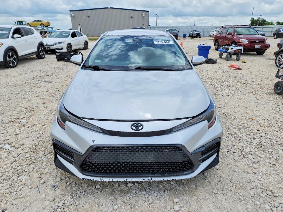 2021 Toyota Corolla VIN JTDEPMAE4MJ131502 COPART salvage auction — REAR END, Tx - Salvage Vehicle Title, sold $6,600 on 2026-07-02 (photo 5)