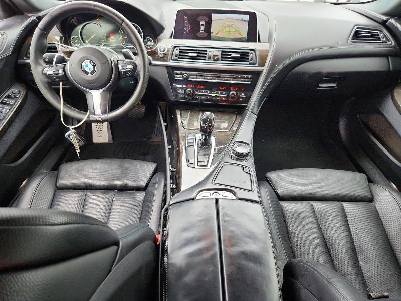 2018 BMW 6er VIN WBA6D0C55JG852842 COPART salvage auction — FRONT END, La - Cert Of Title-Salvage, sold $8,700 on 2026-07-29 (photo 8)